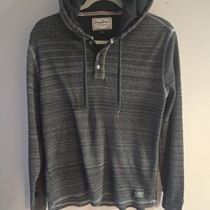Flag & Anthem Textured Gray Sweater